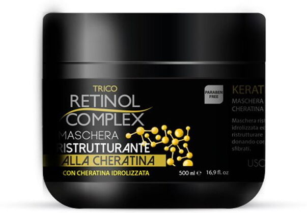 Retinol Complex MASCHERA RISTRUTTURANTE ALLA CHERATINA 500ml Keratin