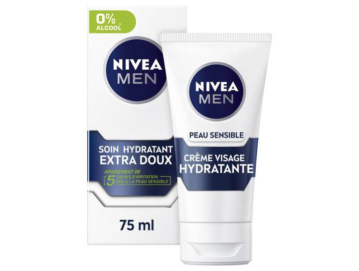 NIVEA MEN Sensitive Visage Crème Hydratante 75ml