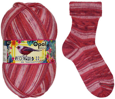 Opal Sockenwolle "Regenwald – Jongleur der Lüfte"