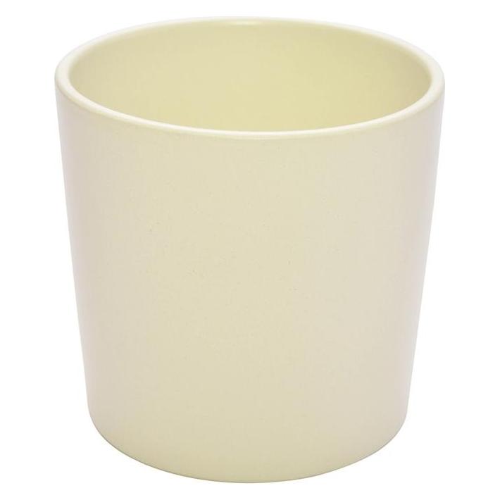 Domoletti Ceramic pot, CHARMS STRUCTUR, Ø 15 cm, panacotta (15 x 14.50 cm) (58322100)