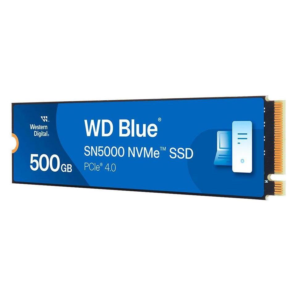 WD Blue SN5000 powered by SANDISK (500 GB, M.2, M.2 2280) (WDS500G4B0E-00CNZ0)