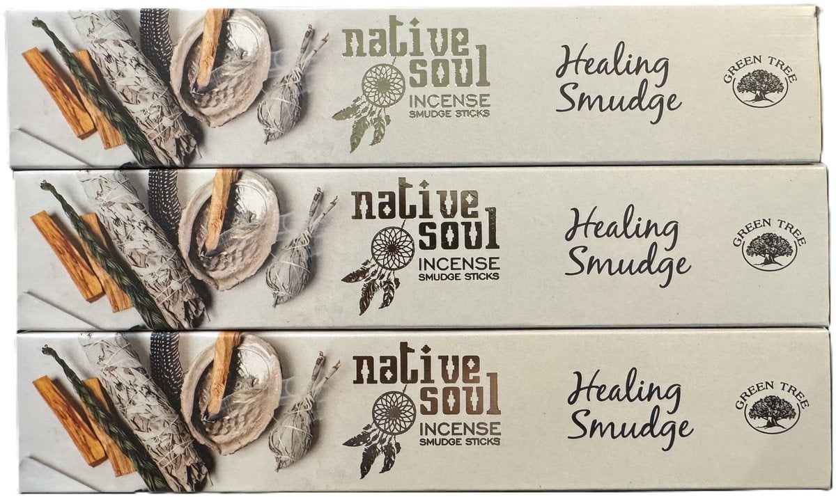 Native Soul Healing Smudge Wierook - 3 stuks