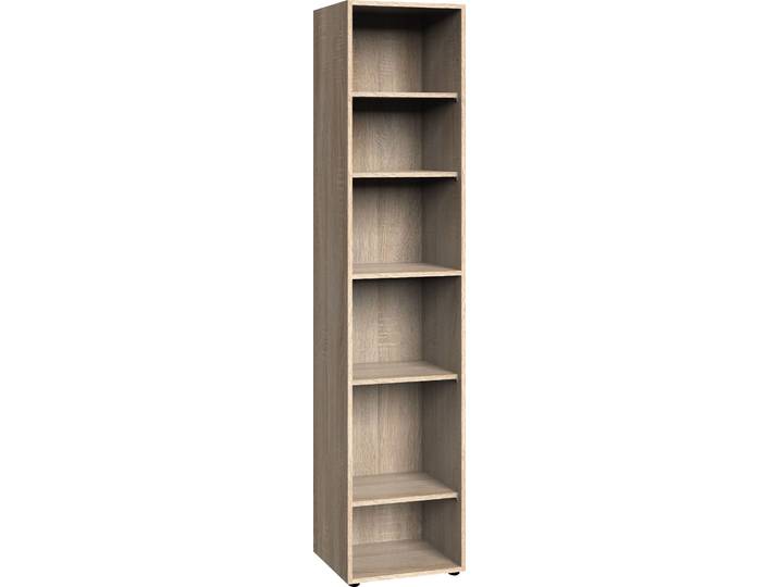 Eckregal WIMEX Multiraumkonzept , braun (eiche sägerau, nachbildung), B:40cm H:185cm T:40cm, Holzwerkstoff, Regale, Eckregal