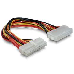 Delock Strom Anschlusskabel [1x - 1x ] 0.22 m Mehrfarbig 82989