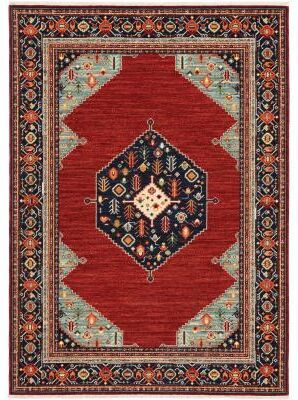 Style Haven Leander Classic Persian Fringed Wool Blend Area Rug
