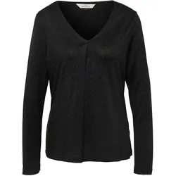 Tchibo - Glitzerndes Blusenshirt - Damen - Gr. S - silber