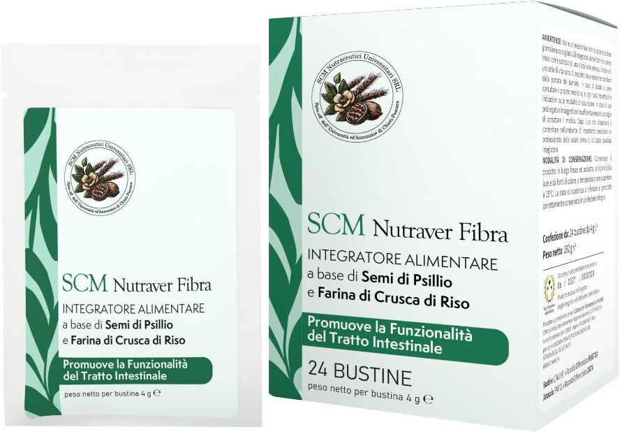 SCM NUTRACEUTICI UNIVERSIT.Srl SCM NUTRAVER FIBRA 24 Bust.