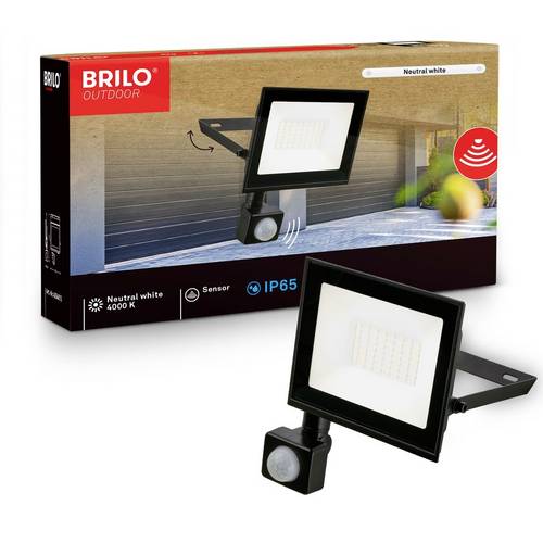 Briloner VARO 4054015 LED-Außenwandleuchte 30W Leuchtfarben: Neutralweiß