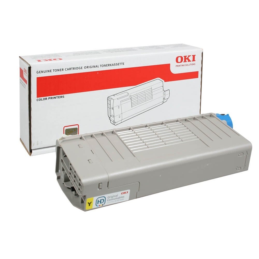 OKI 44318605 Lasertoner Geel