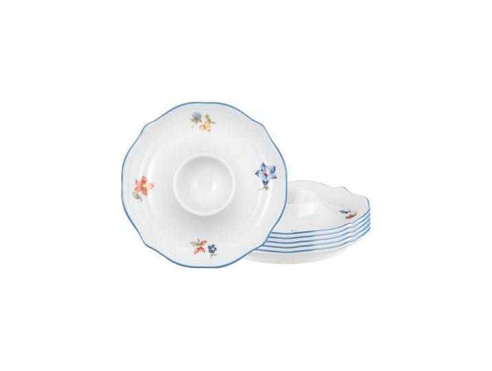 Seltmann Weiden Eierbecher Sonate Nostalgie Eierbecher ø 12,5 cm 6er Set, (6er Set, 6-tlg., 6x Eierbecher)