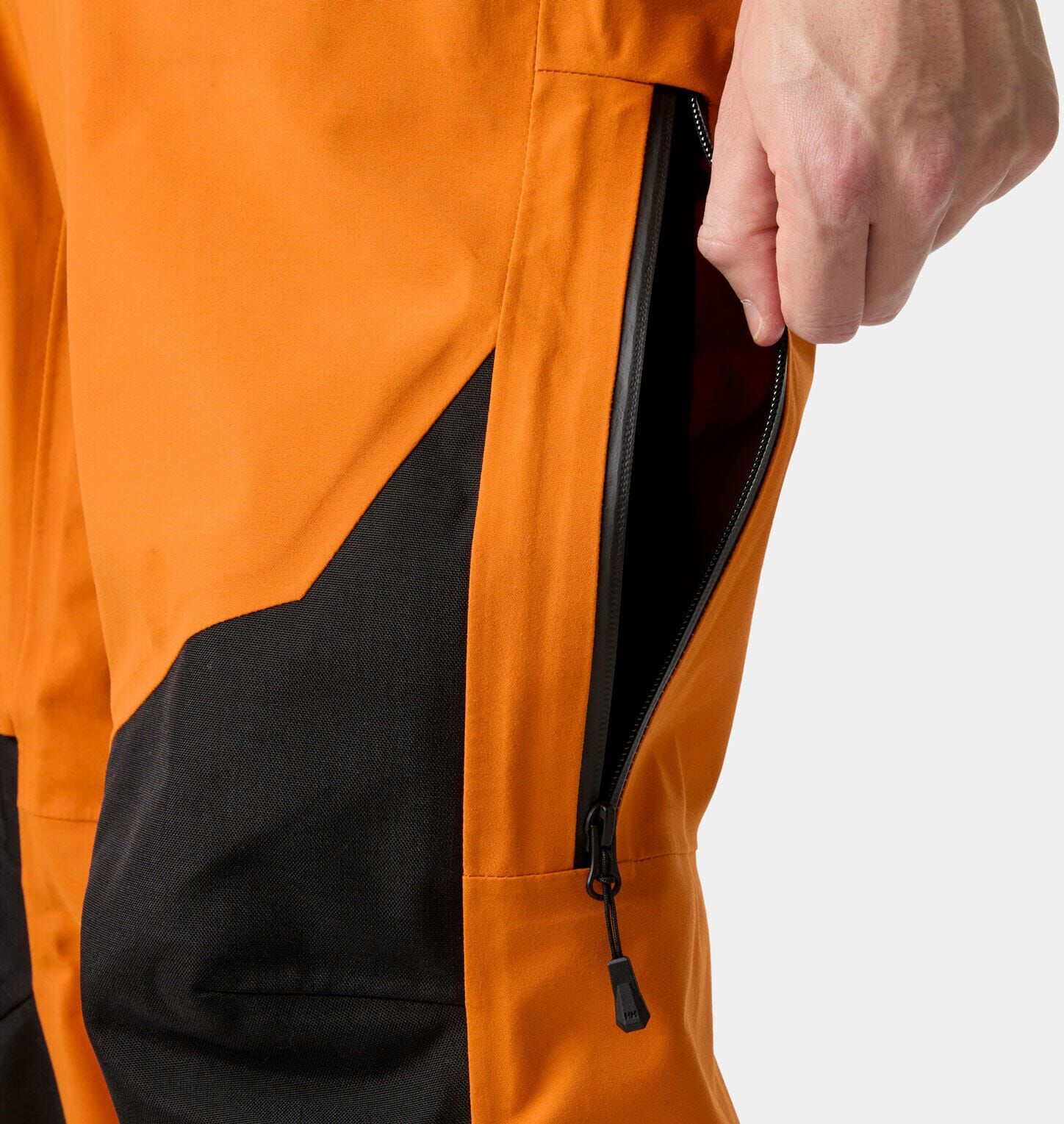 Helly Hansen Unisex Sogn Patrol Shell Ski Pants - Yellow/Green - M