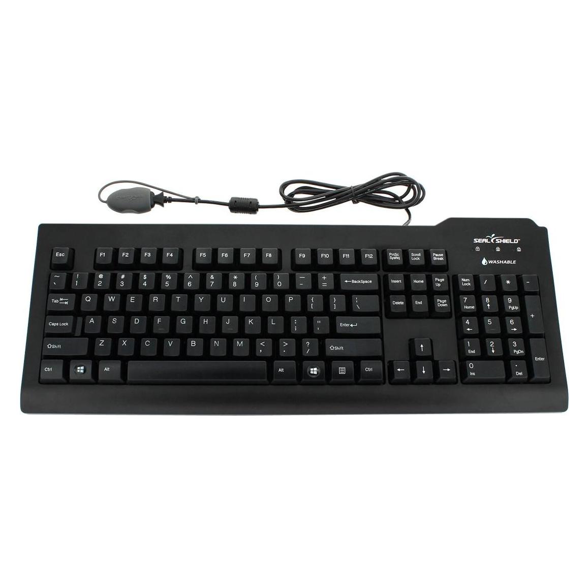 Seal Shield Silver Seal Medical Grade - Tastatur - USB - QWERTZ -... (DE, Kabelgebunden) (SSKSV208DE)