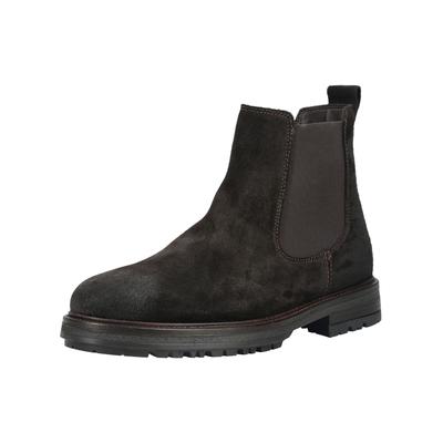 Stiefelette MARC O'POLO "Marc O'Polo Stiefelette Veloursleder/Textil", Herren, Gr. 46, braun (kaffee), Textil, Veloursleder, Schuhe Stiefelette