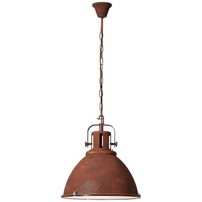 BRILLIANT Pendelleuchte "Jesper", braun (rostfarben), 1, Ø 47cm H: 144cm, 1 Stk., Leuchten, Hängelampe 47cm, Pendelleuchte