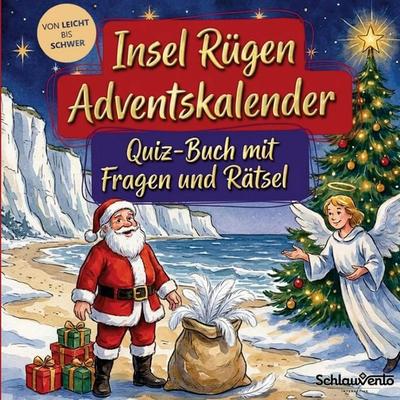 Insel Rügen-Adventskalender: Quiz-Buch mit Fragen und Rätsel, Taschenbuch von Schlauvento Interactive, Schlauvento Interactive, 978-3-693-19664-9