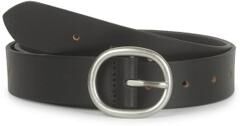 Lucky Brand Pull Through Leather Belt - Women's Accessories Belts in Black, Size XS/S