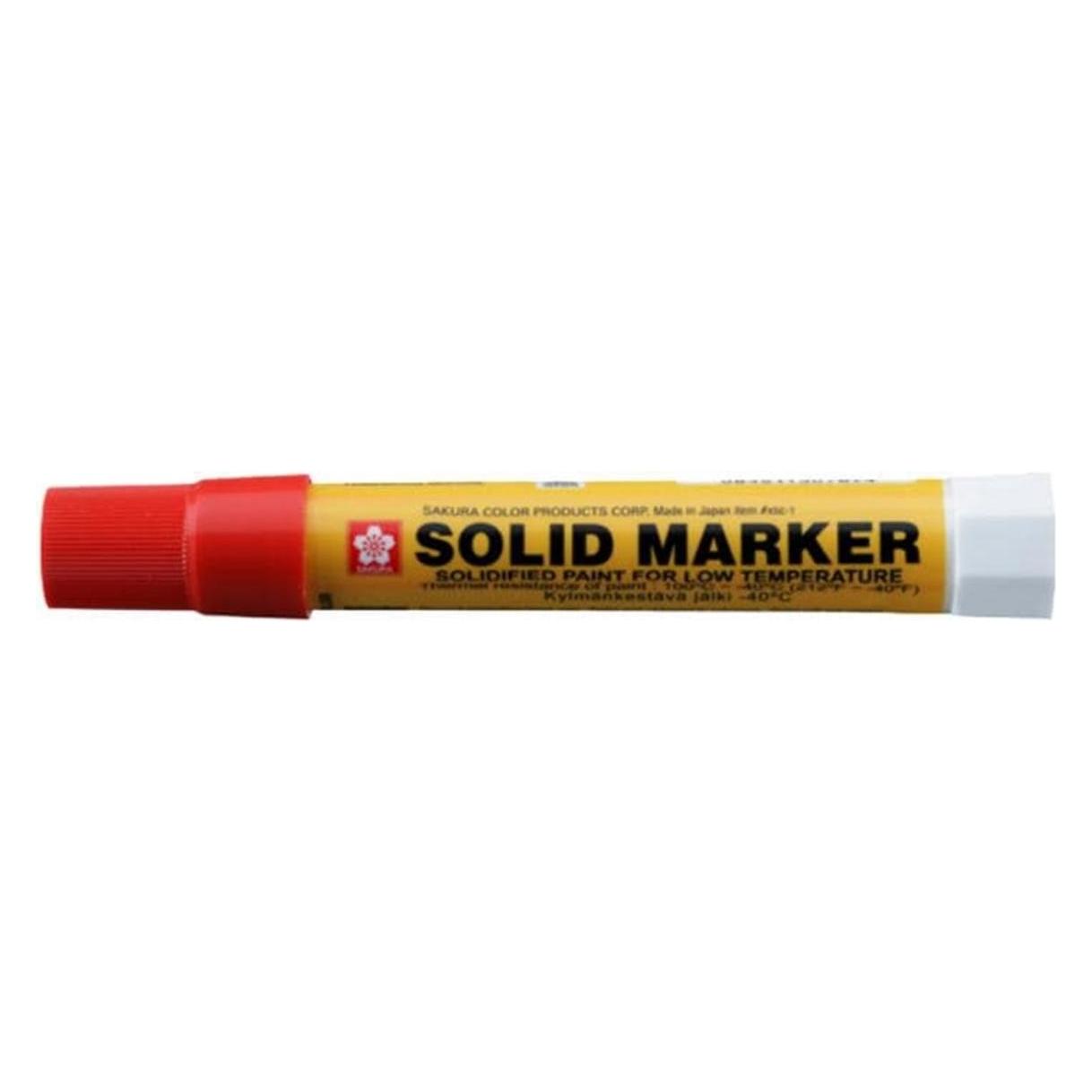 Sakura Industriemarker SOLID MARKER LOW TEMPERATURE, rot (1x) (XSCT19RT)
