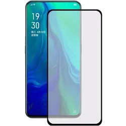 Screenguard Oppo Reno Full Screen Panzerglas Schutzfolie 2.5D 9H (Oppo Reno Z), Smartphone Schutzfolie, Schwarz