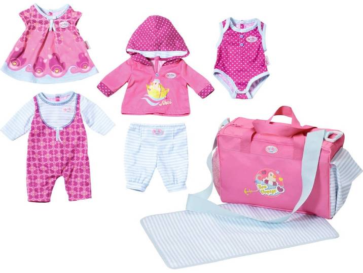 Puppenkleidung BABY BORN Great Value Set,43 cm , rosa, Puppenkleidung, Baby, Puppenkleidung