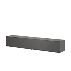 Höffner Home Lowboard  Matti , grau , Maße (cm): B: 240 H: 38 T: 43.0