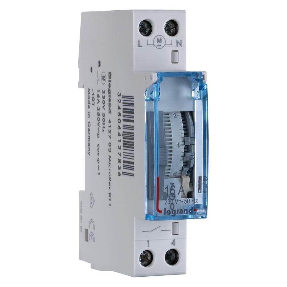 Legrand LEG 412783 MicroRex W11 230V 50Hz Wochenschaltuhr,syn. (412783)