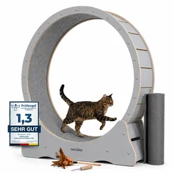 Katzenlaufrad 'Baghira' XXL Groß 120cm Innendurchmesser