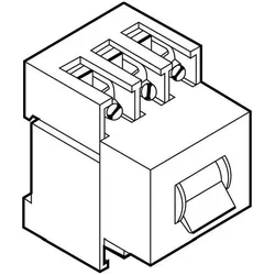 ABN Hauptschalter 63A 3polig 3TE 10kA