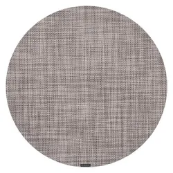 Chilewich, Tischset, Mini Basketweave Tischset Gravel (4 Stk., 38 cm)
