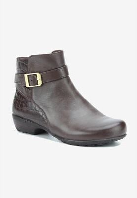 Women's Ellis Shootie by Ros Hommerson in Brown Napa Leather (Size 7 N)