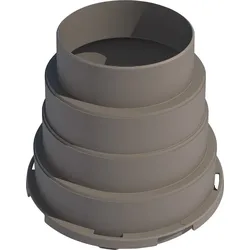 BOSCH Zubehör Wohnungslüftung VKH Anschluss-Adapter für VK 125-1