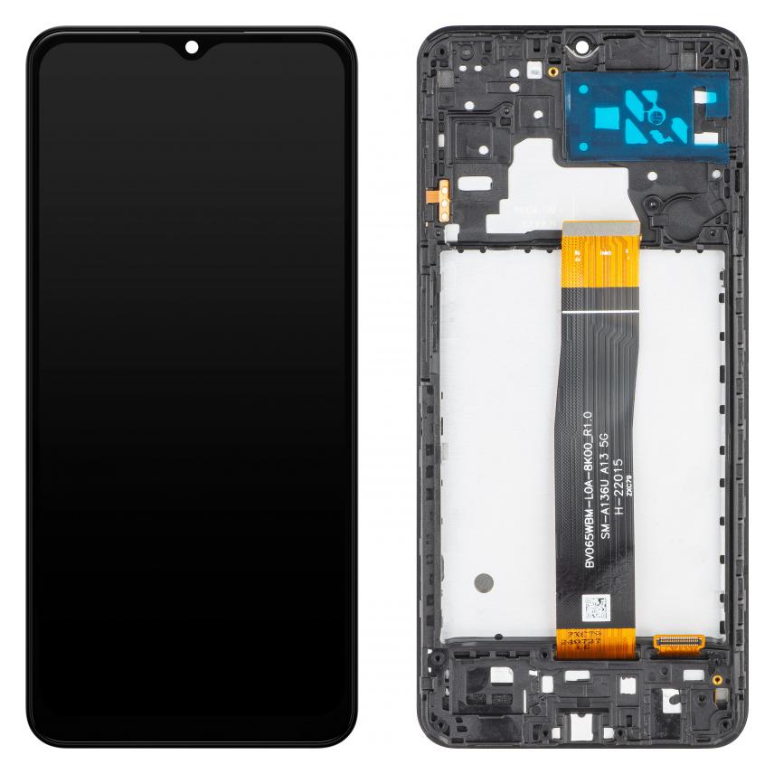 MP Display Unit für Galaxy A13 5G A136, Aftermarket, Schwarz (Display, Samsung Galaxy A13 5G) (58015878)