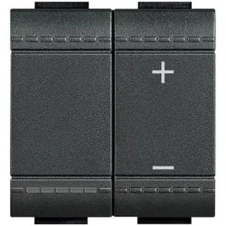 Legrand L4408N Tastdimmer 600Va Rl 2-Modulig Anthrazit