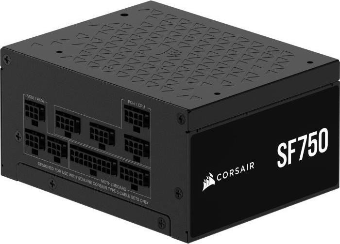 Corsair SF750 SF Series Voeding, 750W, SFX, 80 PLUS Platinum, Modulair
