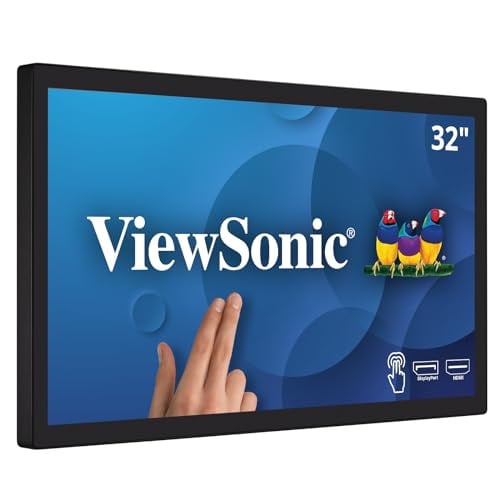 ViewSonic TD3207 32 inch Touchscreen Open Frame Monitor FHD HDMI DP RS232 24/7