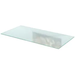 GLASBODENPLATTE für Kaminofen 140x70 cm – Milchglas Optik
