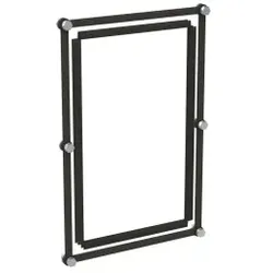 ABB PS833608 Verbindungsset 500x320 Vertikale oder horizontale Kombination 4TBP833608R0100