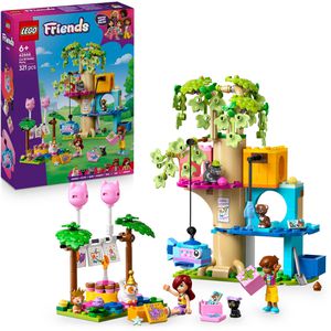 LEGO Friends 42666 Katzengeburtstagsparty & Baumhaus, ab 6 Jahre, 321 Teile