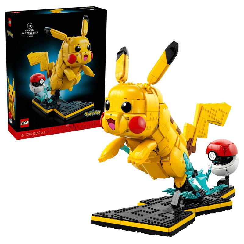LEGO Pokémon 72152 Pikachu und Pokéball