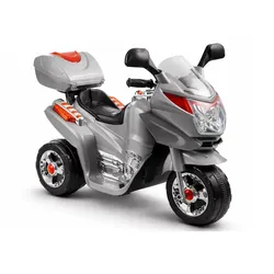 Elektromotorrad für Kinder HC8051 Silber Motorrad Felgen Kindermotorrad Fahrzeug