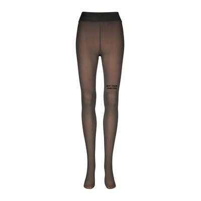 Thermostrumpfhose CAMANO "comfort", Damen, Gr. 42, schwarz (not your darling), Obermaterial: 50% Polyester, 40% Polyamid, 10% Elasthan, Strumpfhosen, Baumwollzwickel, komfortabel, kuschelig