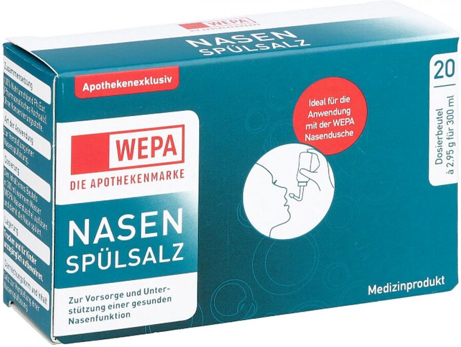 Wepa Nasenspülsalz 20X2.95g