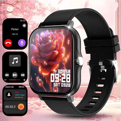 Inspire Essentials ActiveConnect Smart Watch With BT Call And Health Sleep Monitoring c