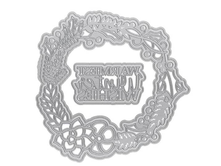 Tonic Studios Floral frames loving wishes die set