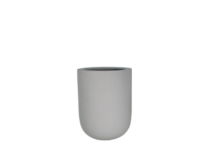 Blumen-Topf Stonefiber Pot „Der Bottich“ yoooi grau, 60 cm