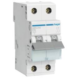 Hager MBN216 MBN216 Leitungsschutzschalter 2polig 16 A 400 V