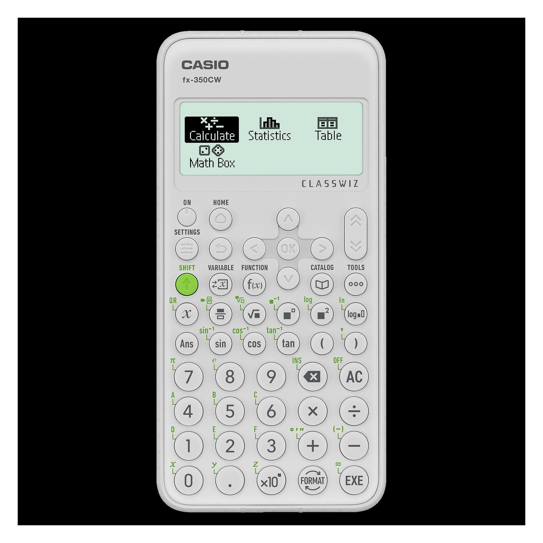 Casio Kalkulator Naukowy Fx-350cw Box (Batteriebetrieb) (28000003)