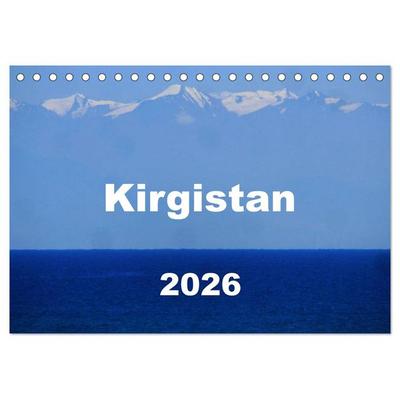 Kirgistan 2026 (Tischkalender 2026 DIN A5 quer), CALVENDO Monatskalender