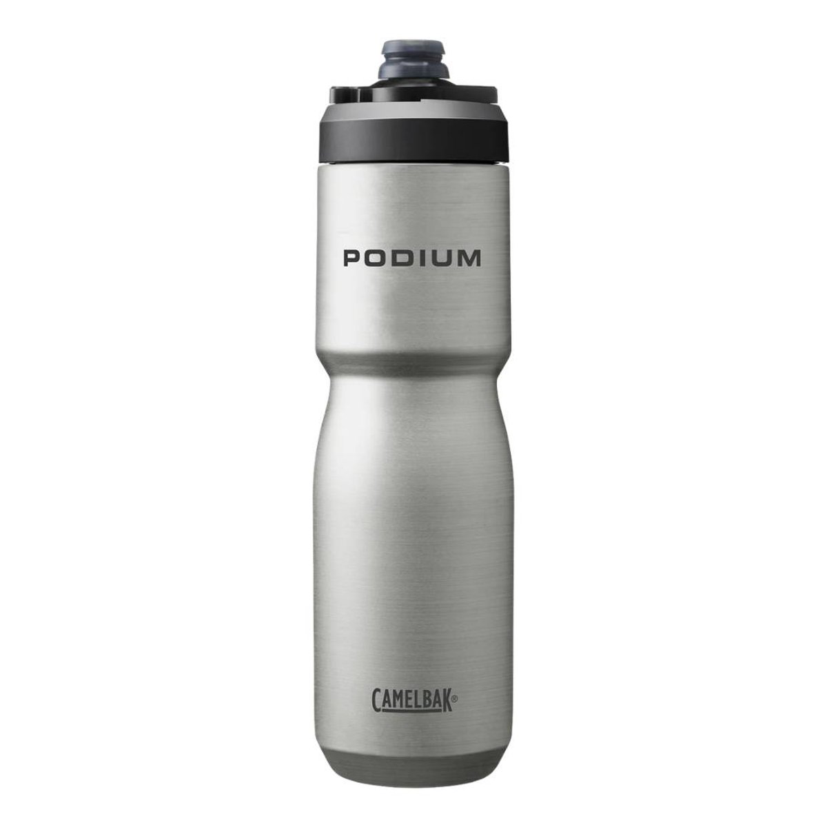 Bidão Camelbak Podium Isolado Aço 0,65 L Cinza