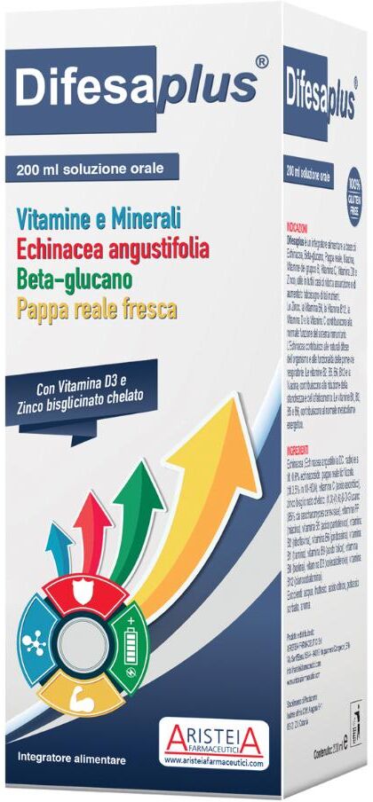 ARISTEIA FARMACEUTICI Srl DIFESAPLUS 200ML SCIROPPO