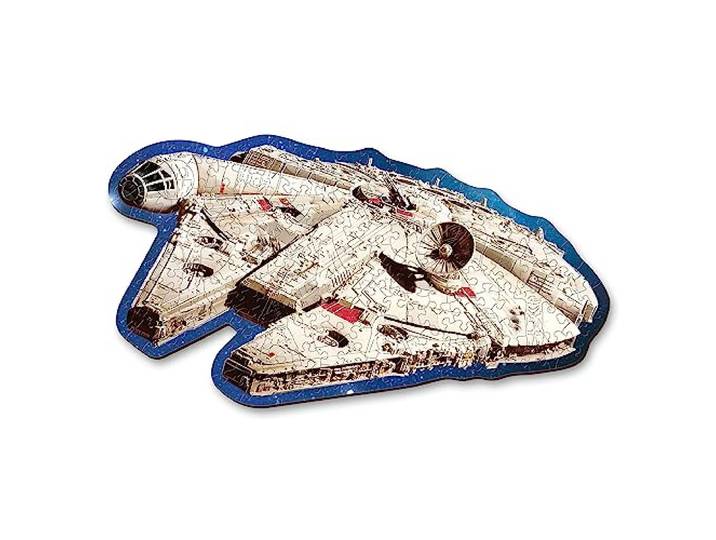 Trefl – Houten contourpuzzels: Star Wars, Millennium Valk – 160 stukjes